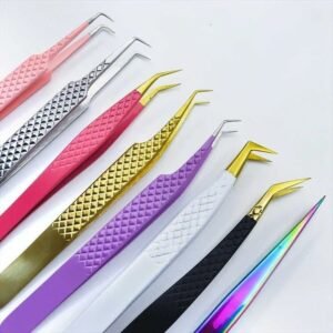 Eyelashes tweezers